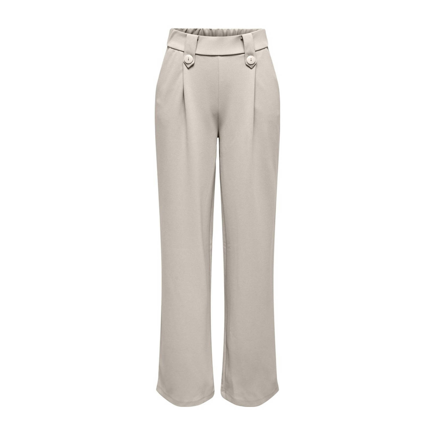 ONLY wide leg broek ONLSANIA ivoor