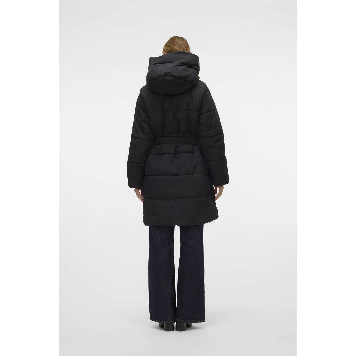 VERO MODA gewatteerde winterjas VMLEONIEKATE zwart