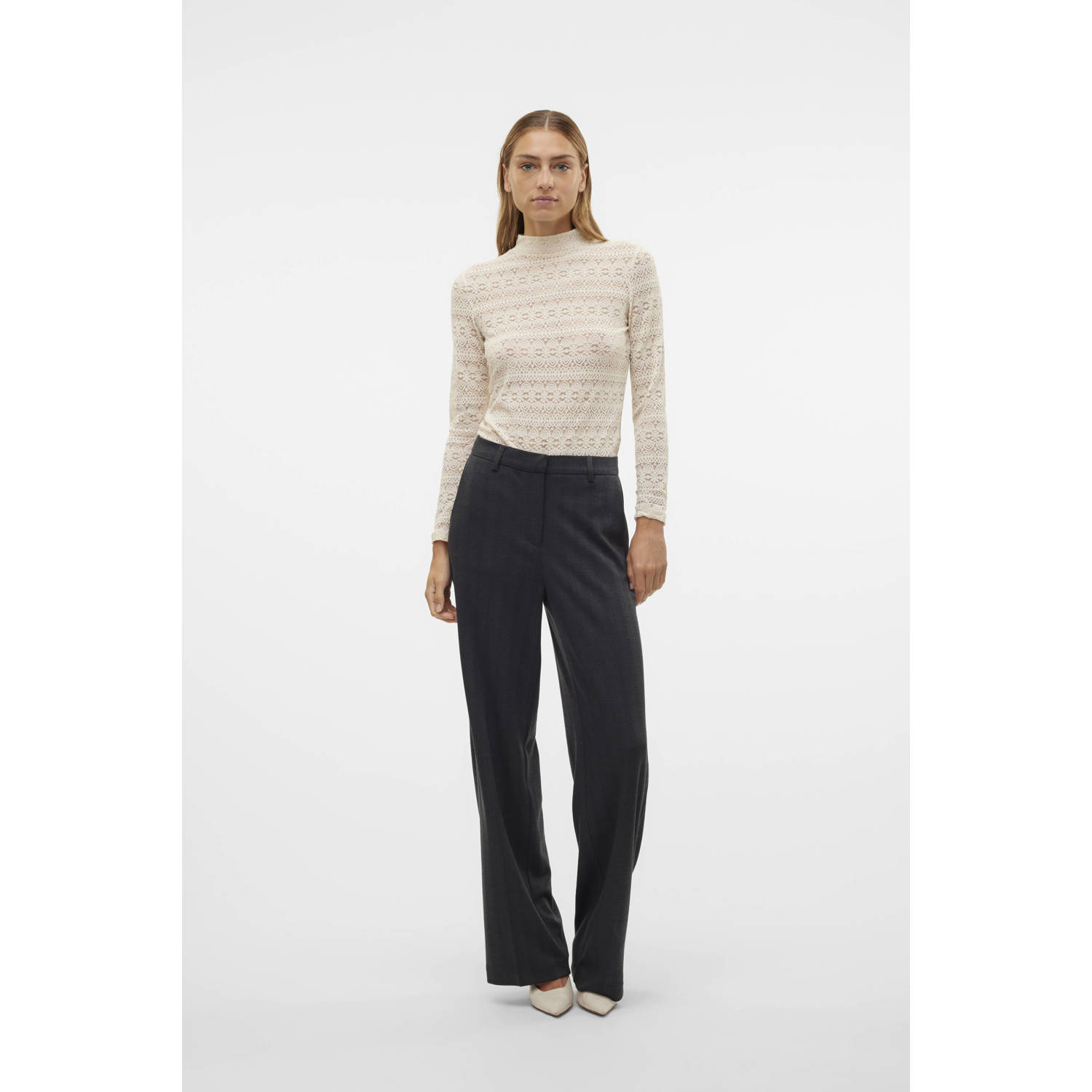 VERO MODA top VMZOE ecru