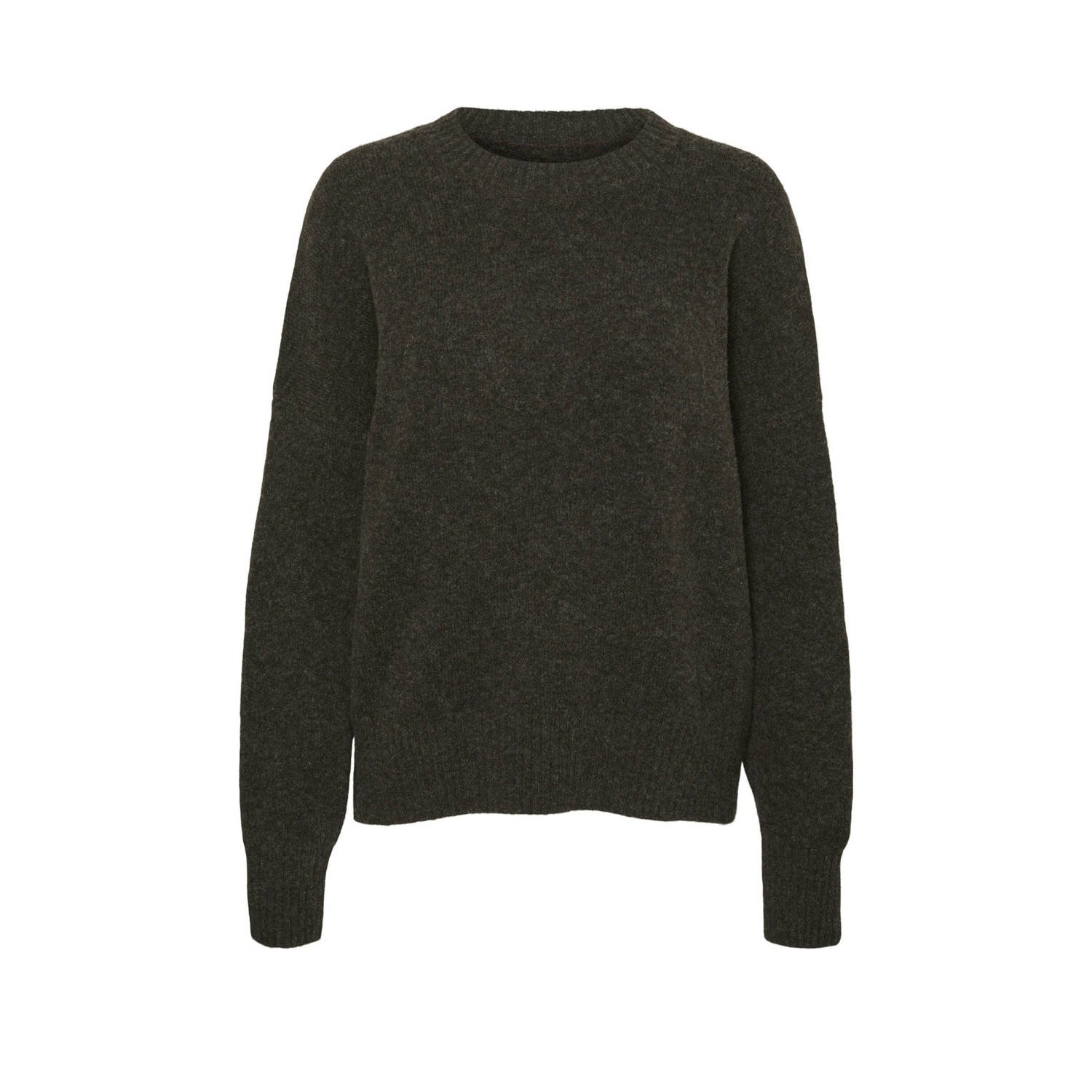 Vero Moda Gebreide trui VMBOOM LS O-NECK PULLOVER GA NOOS