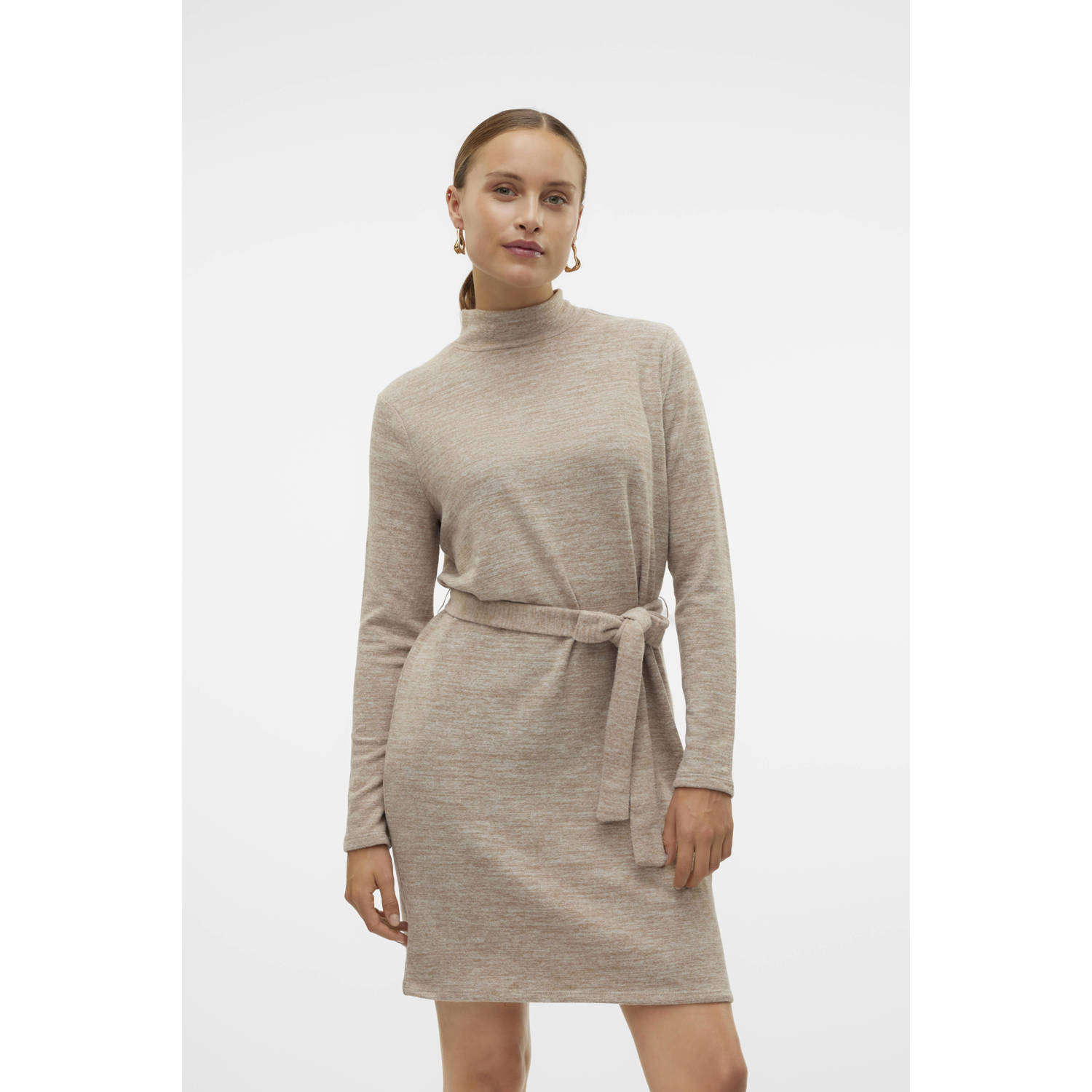 Vero Moda Gebreide mini-jurk van zachte materiaalmix model 'BELLA'