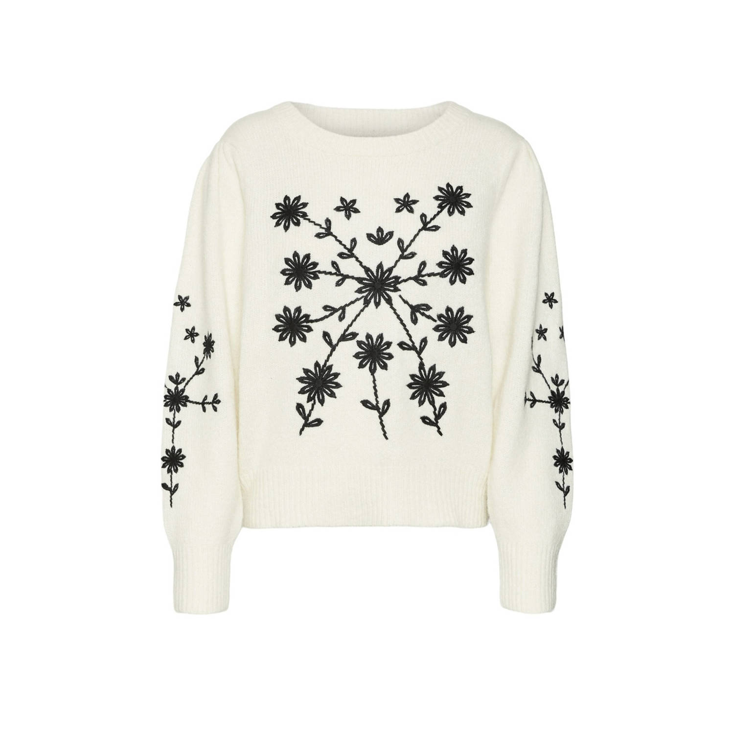 Vero moda Gaia O-neck Embroidery Pullover