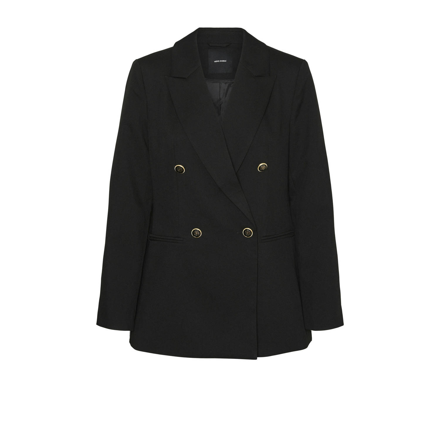 VERO MODA rechtvallende blazer zwart