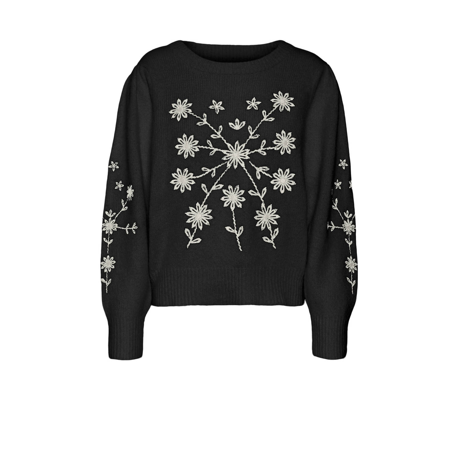 Vero moda Gaia O-neck Embroidery Pullover