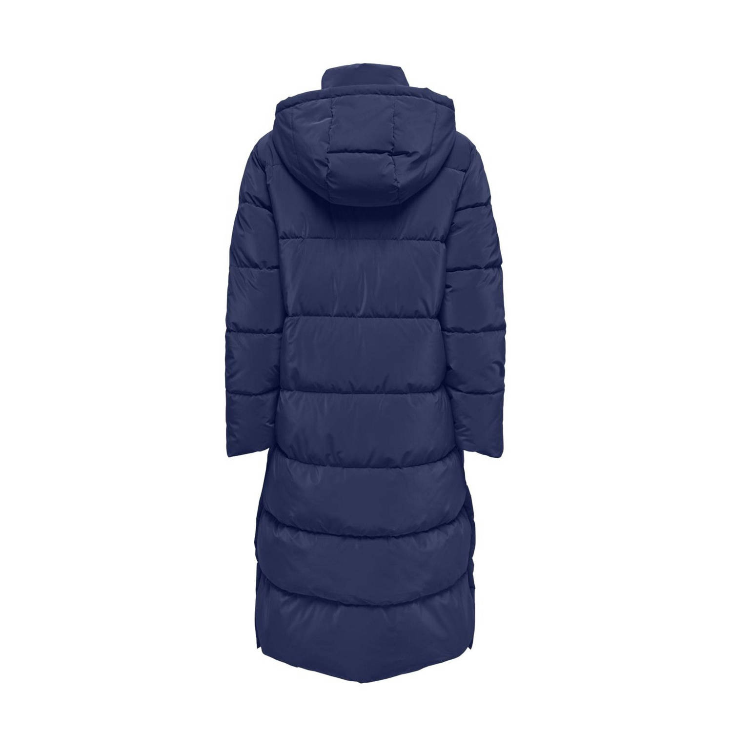 ONLY jas ONLELLA donkerblauw waterafstotend