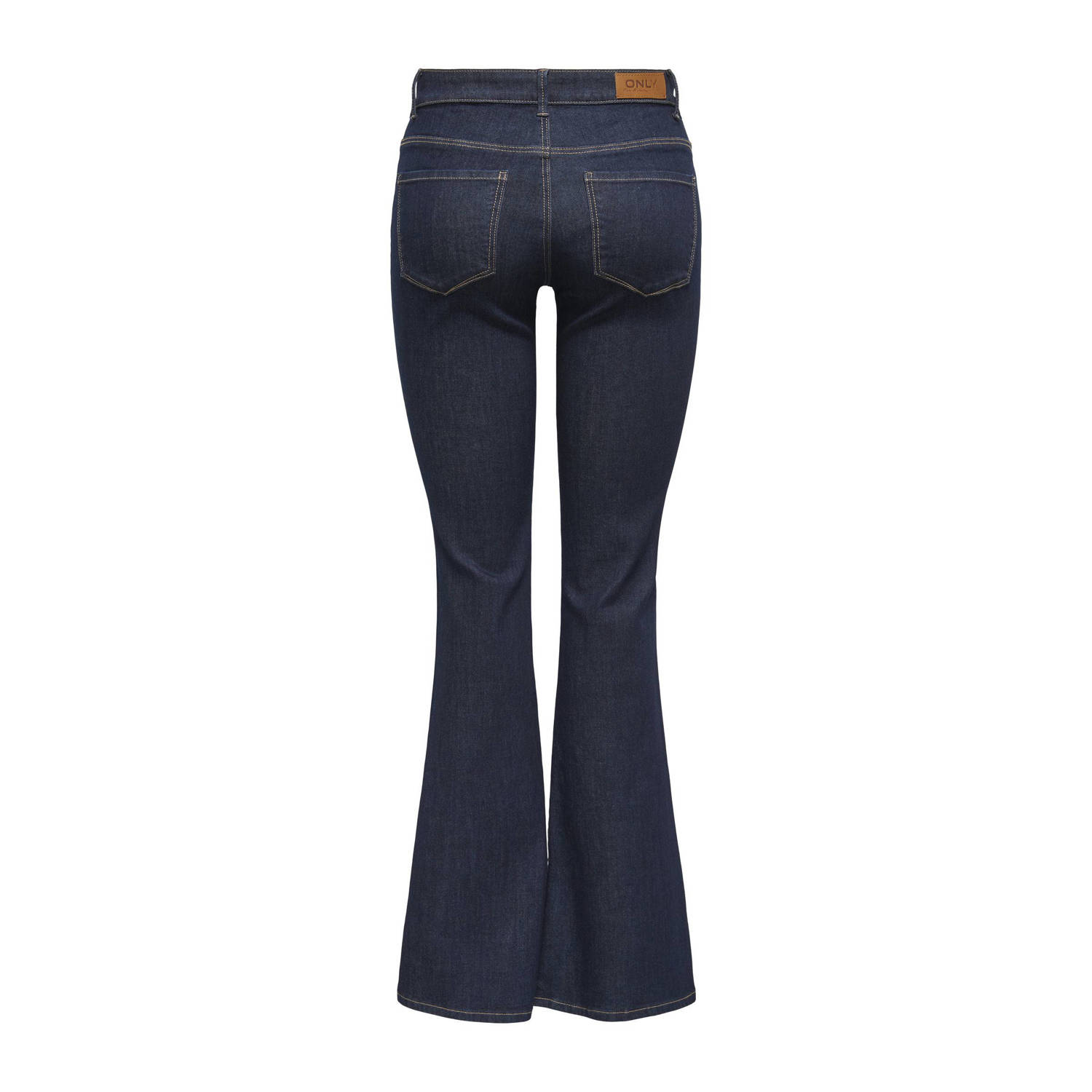ONLY flared jeans ONLLUSH dark blue denim: RINSEWASH
