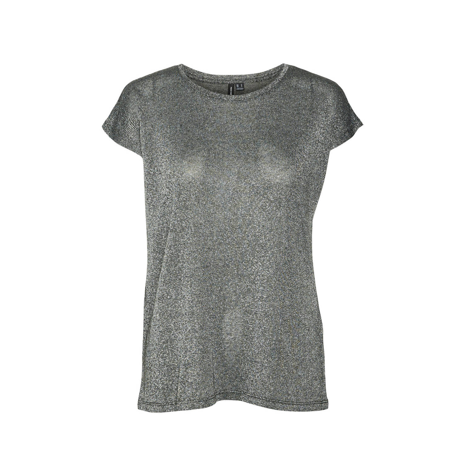 VERO MODA jersey top VMSARAH zilver