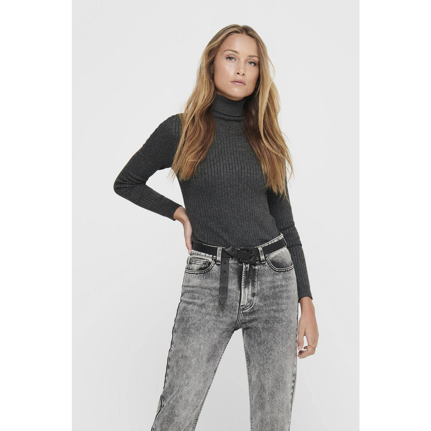 Only Coltrui ONLKAROL L S ROLLNECK PULLOVER KNT NOOS