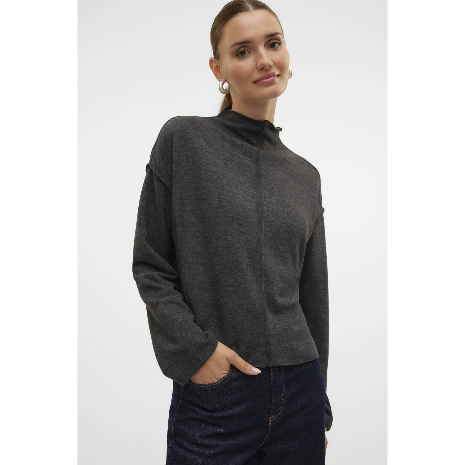VERO MODA gebreide trui zwart