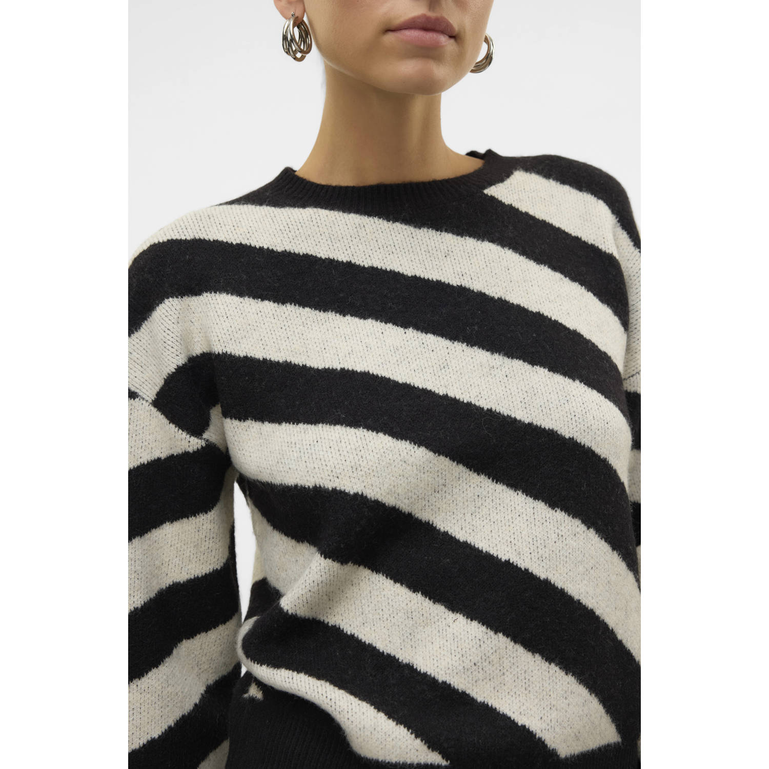 VERO MODA gebreide trui zwart