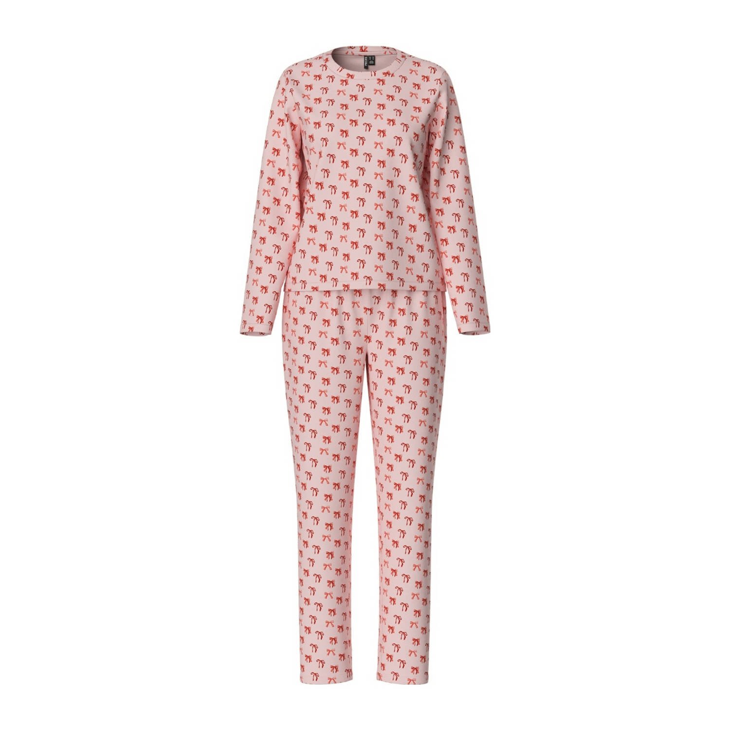 PIECES pyjama PCFREYA roze rood