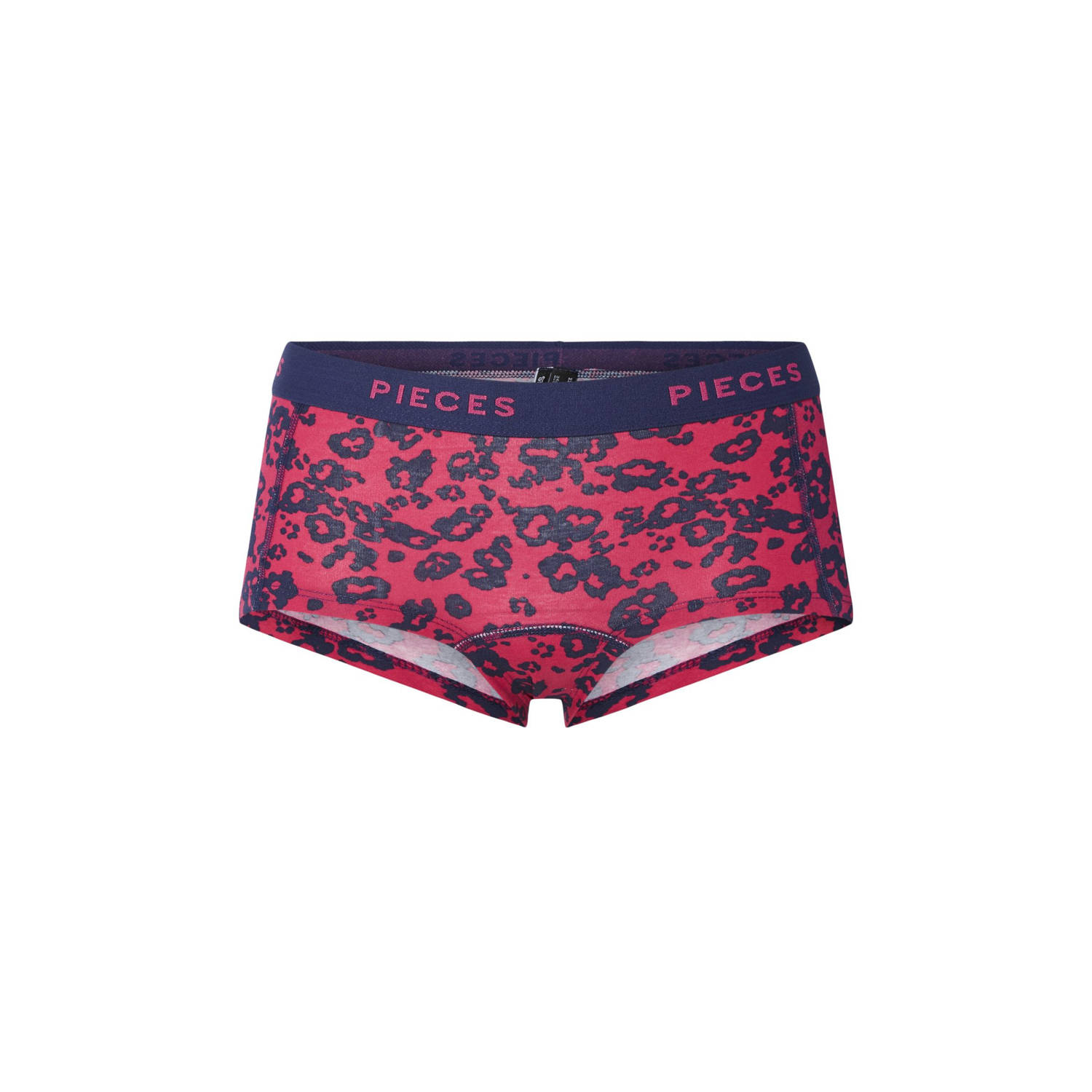 PIECES short PCLOGO rood