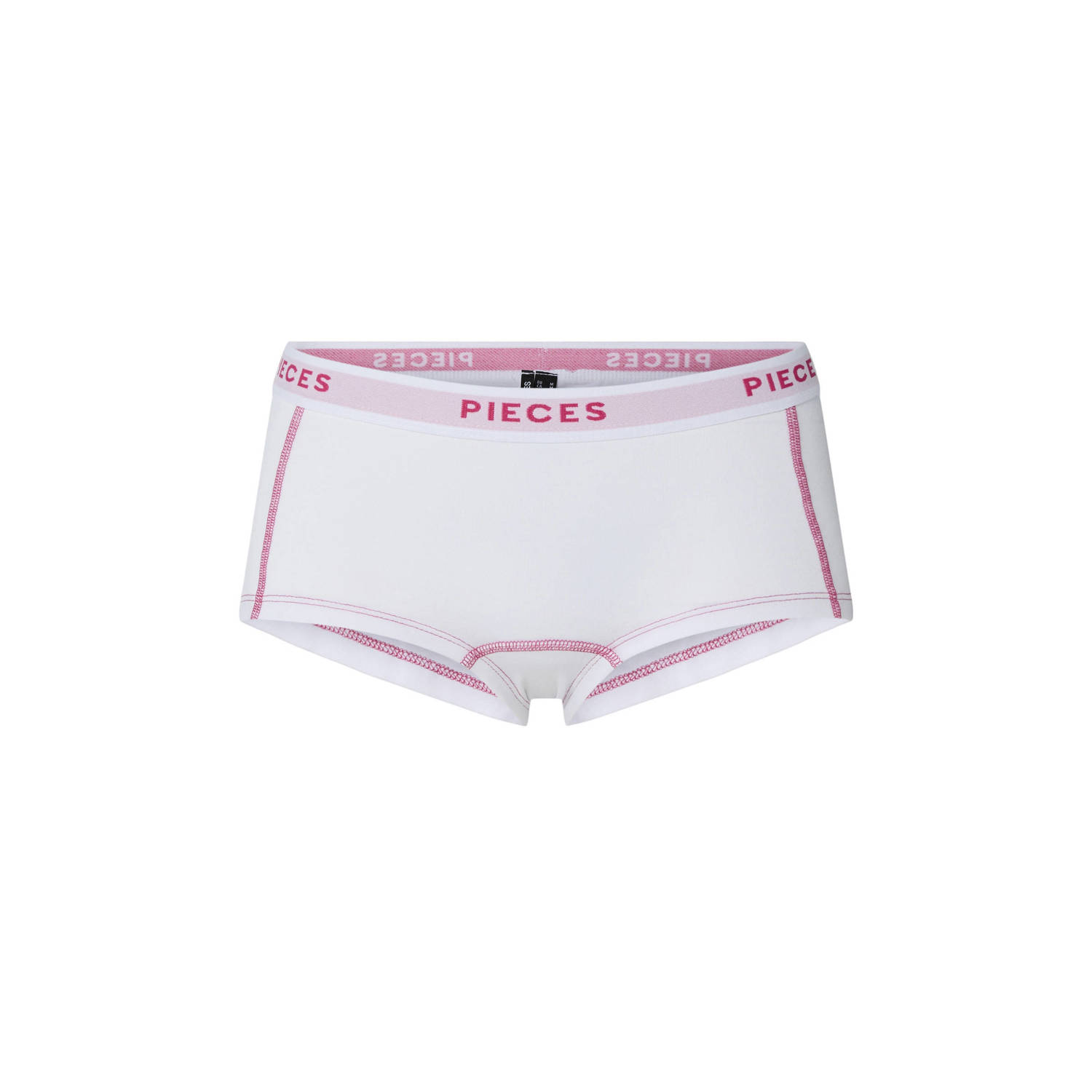 PIECES short PCLOGO wit