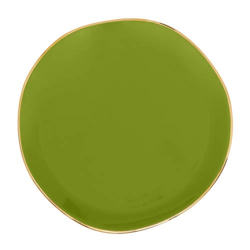 Urban Nature Culture gebaksbord Good Morning (Ø17 cm) - Evergreen