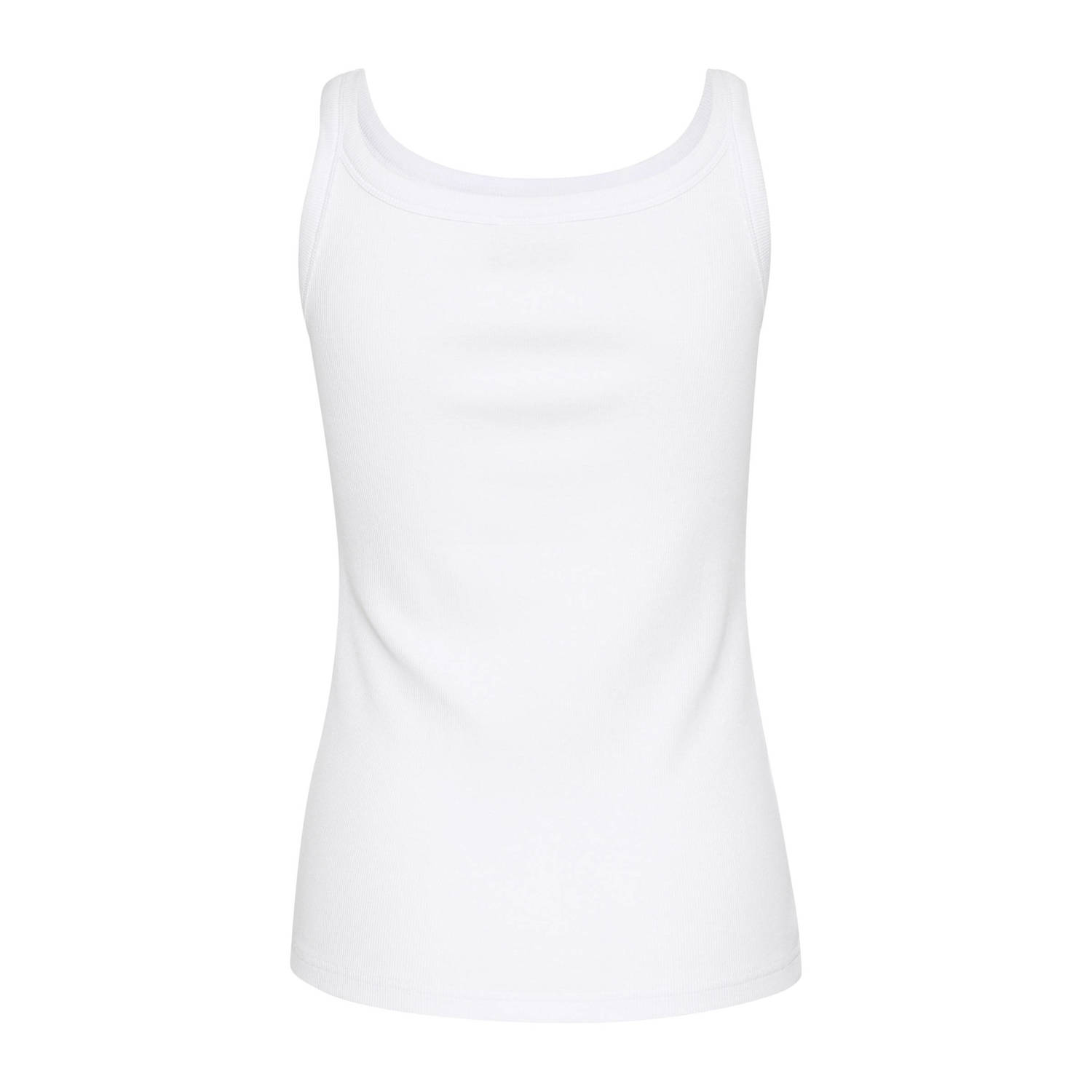 Kaffe singlet KAcarna wit