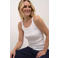 Kaffe singlet KAcarna wit