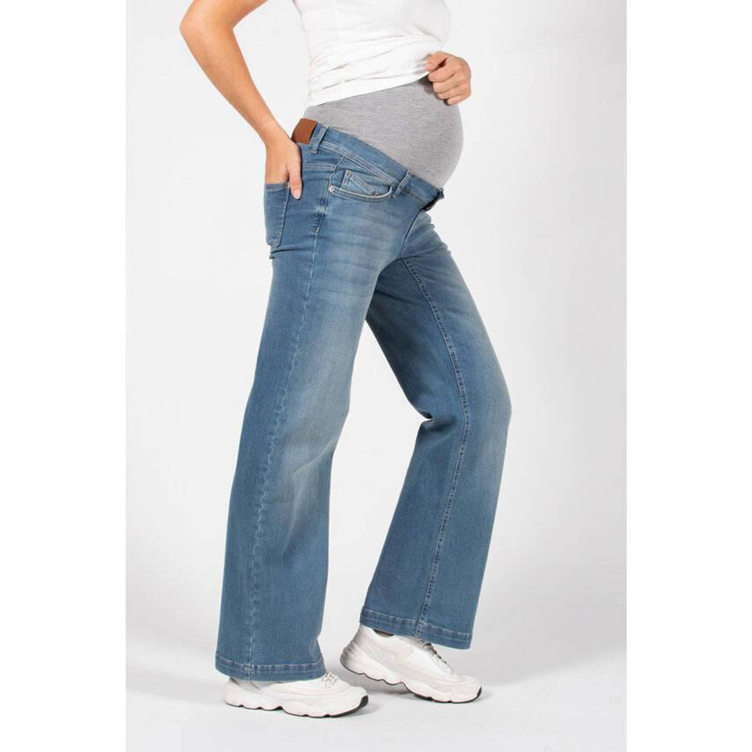 LOVE2WAIT zwangerschapsjeans Julia used wash
