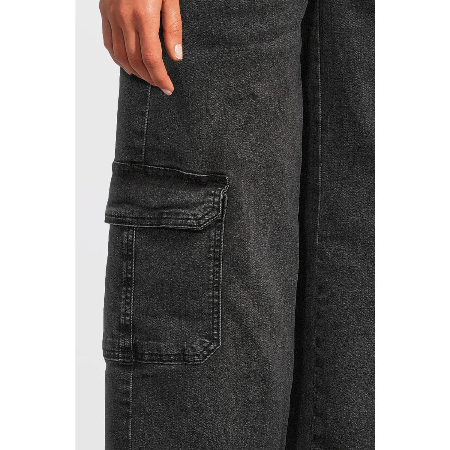LOVE2WAIT zwangerschaps straight jeans grey denim