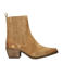 Nelson suède cowboylaarzen camel