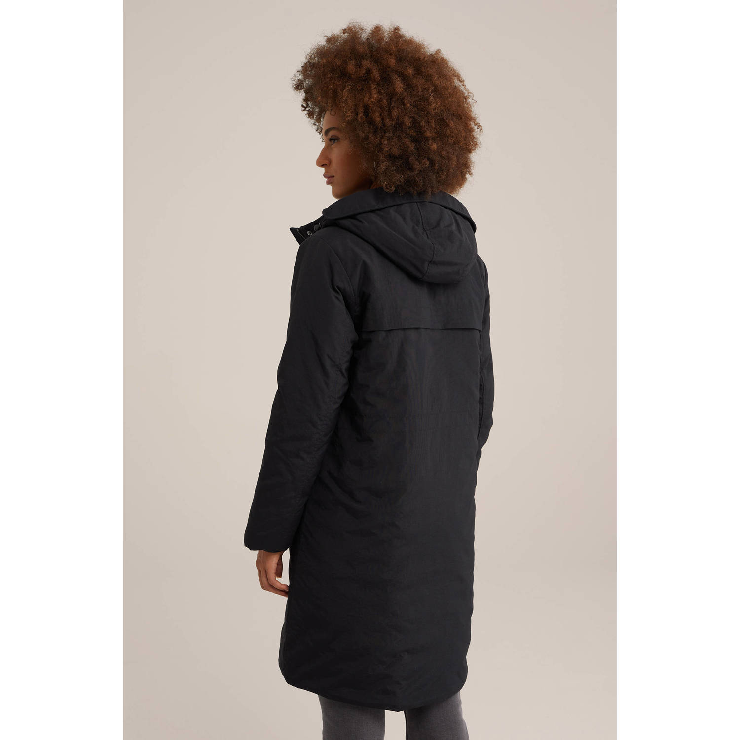 WE Fashion jas zwart