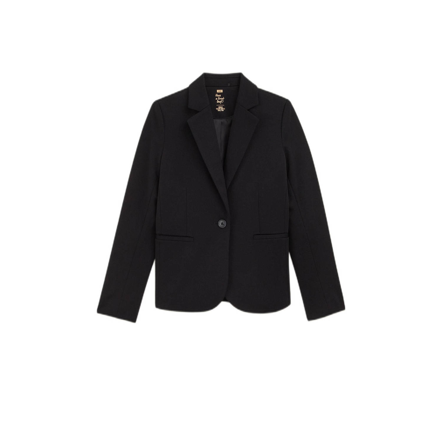 WE Fashion blazer zwart