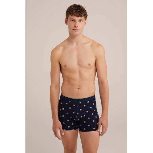 WE Fashion boxershort donkerblauw afbeelding