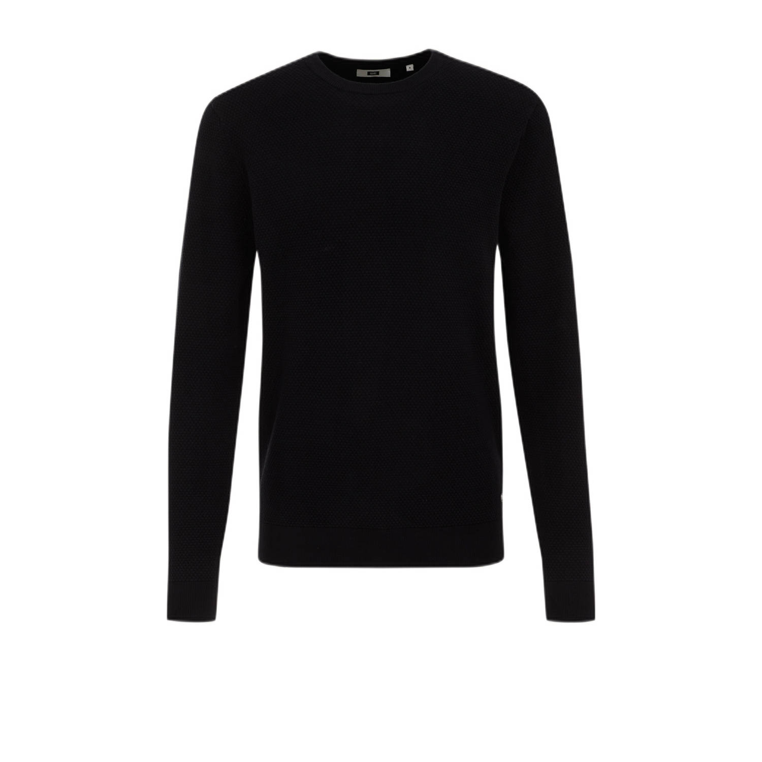 WE Fashion gebreide trui zwart