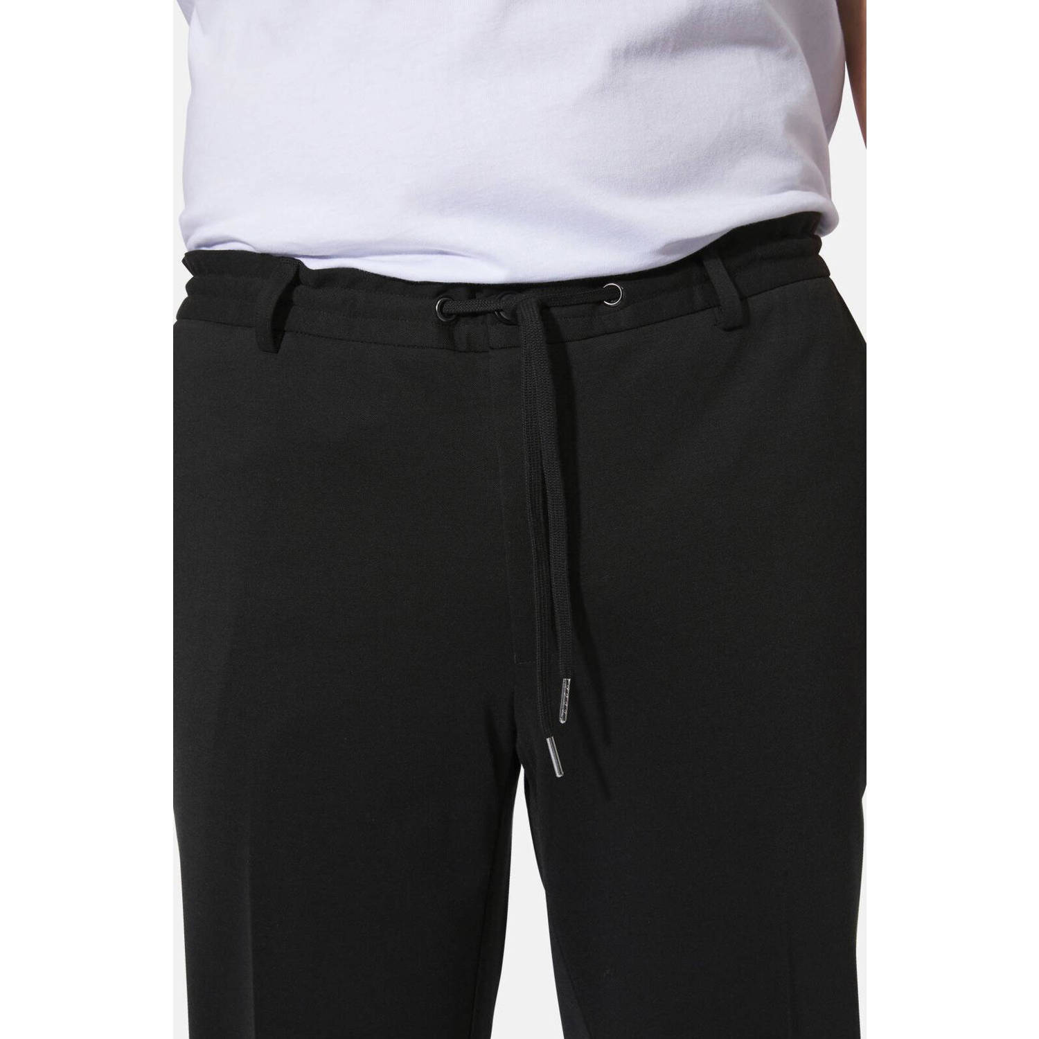 Charles Colby loose fit chino DUKE BERNARD Plus Size zwart