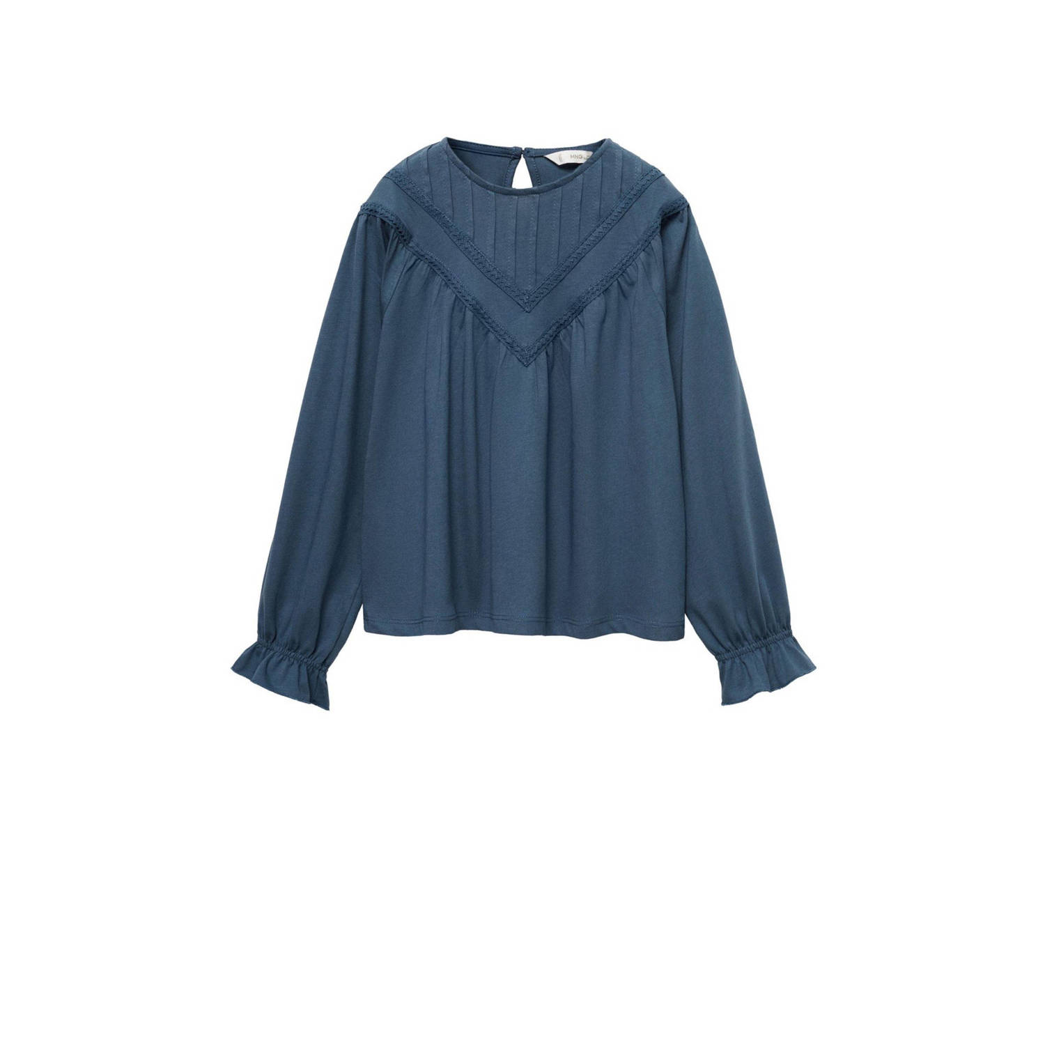 Mango Kids top middenblauw