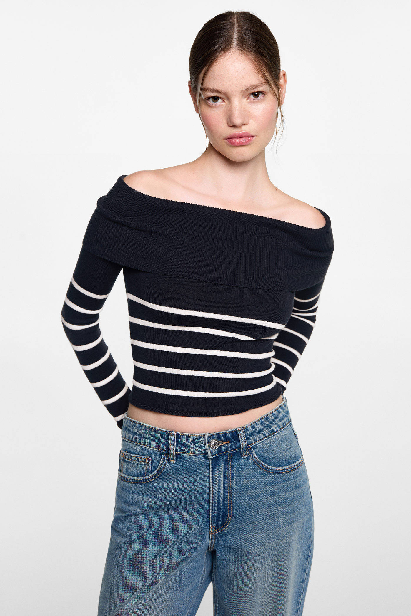 Off shoulder trui wehkamp sale