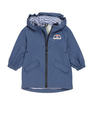 regenjas blauw