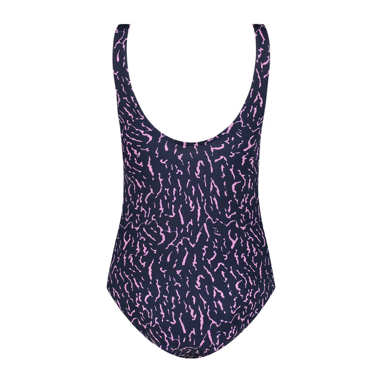 ten Cate Swim Tweka badpak donkerblauw lila