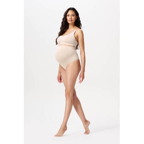 Noppies zwangerschapsstring Simi (set van 2) beige afbeelding