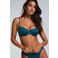 Hunkemöller voorgevormde beugelbh Lace & Shine blauw
