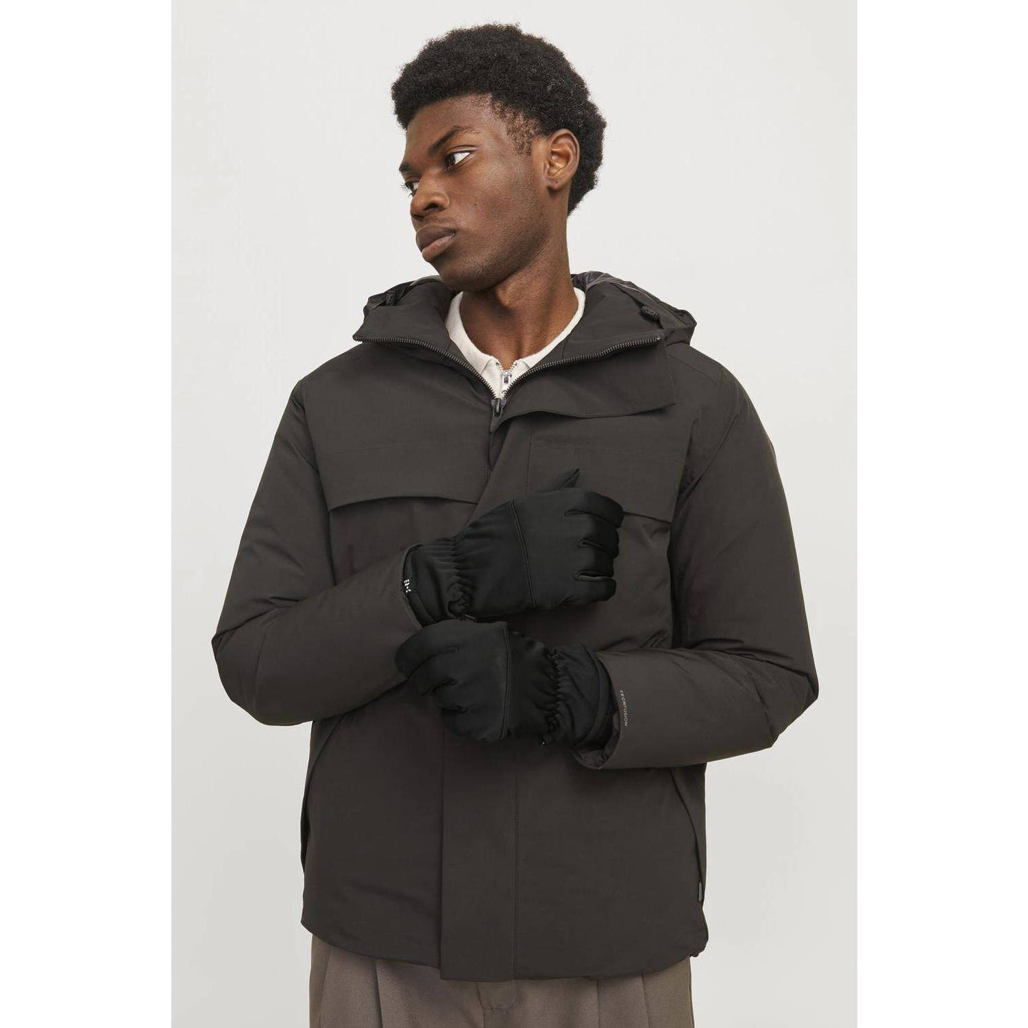JACK & JONES handschoenen JACTECH zwart