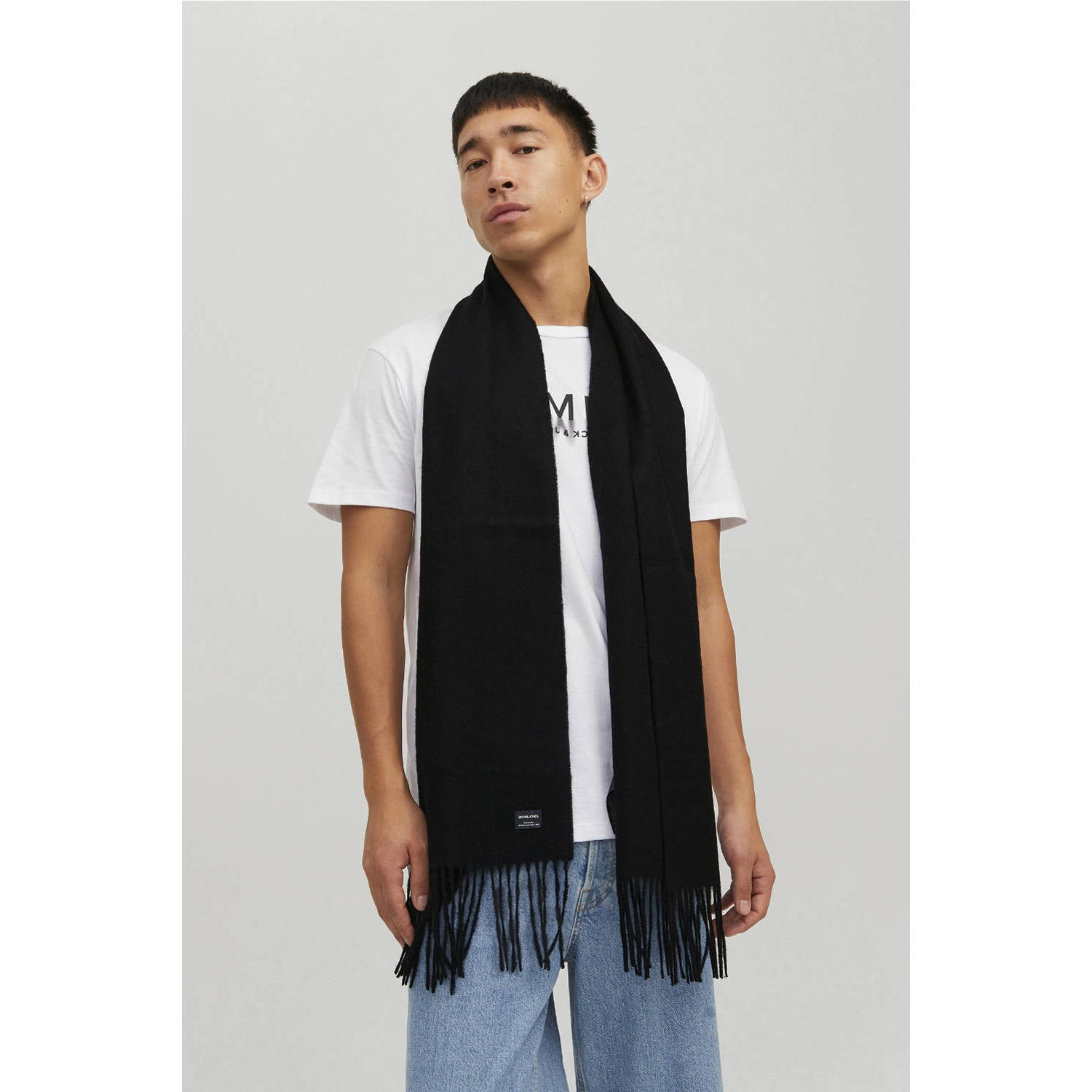 JACK & JONES sjaal JACTORONTO zwart