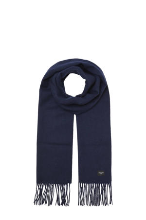 sjaal JACTORONTO donkerblauw