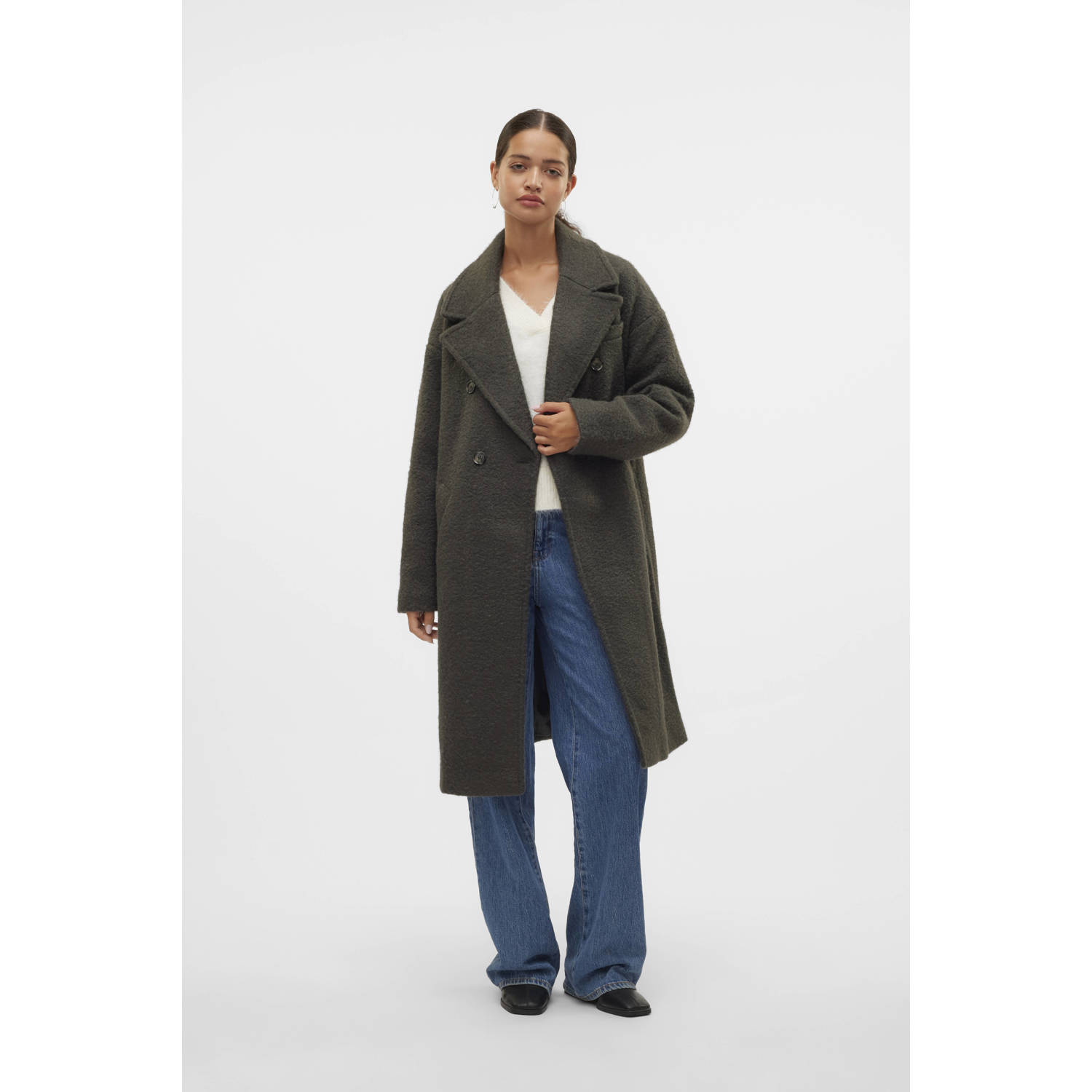 VERO MODA jas VMELITEERIKA donkergroen