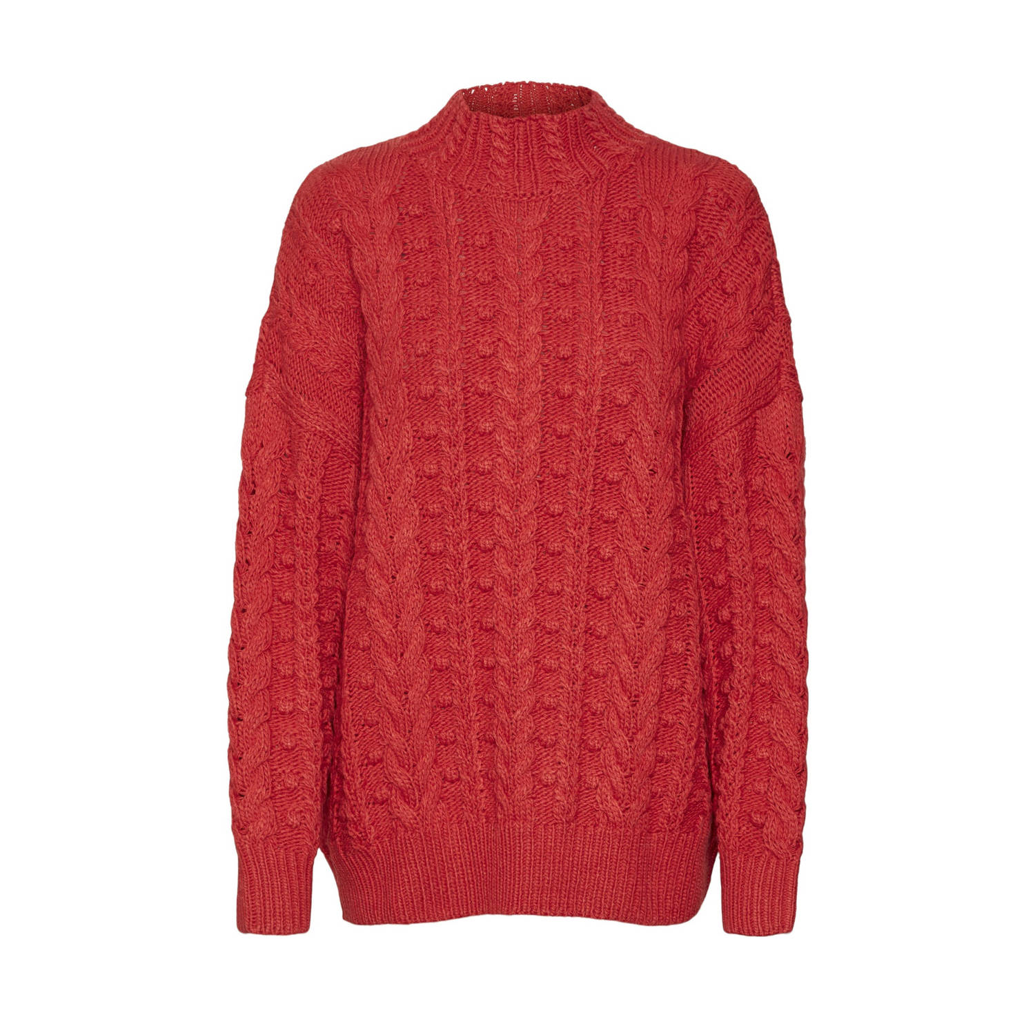 VERO MODA gebreide trui rood