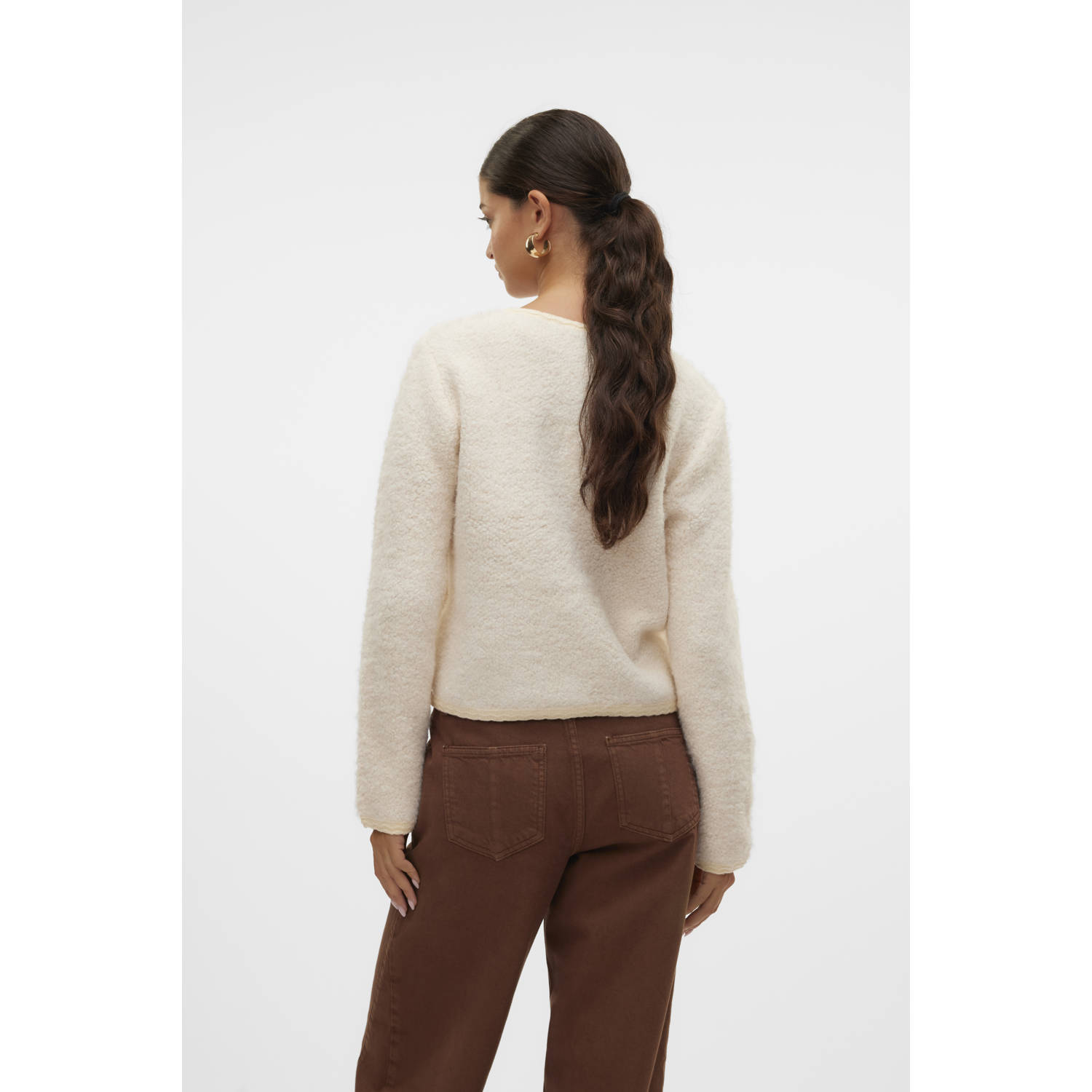 VERO MODA vest VMMEZA crème