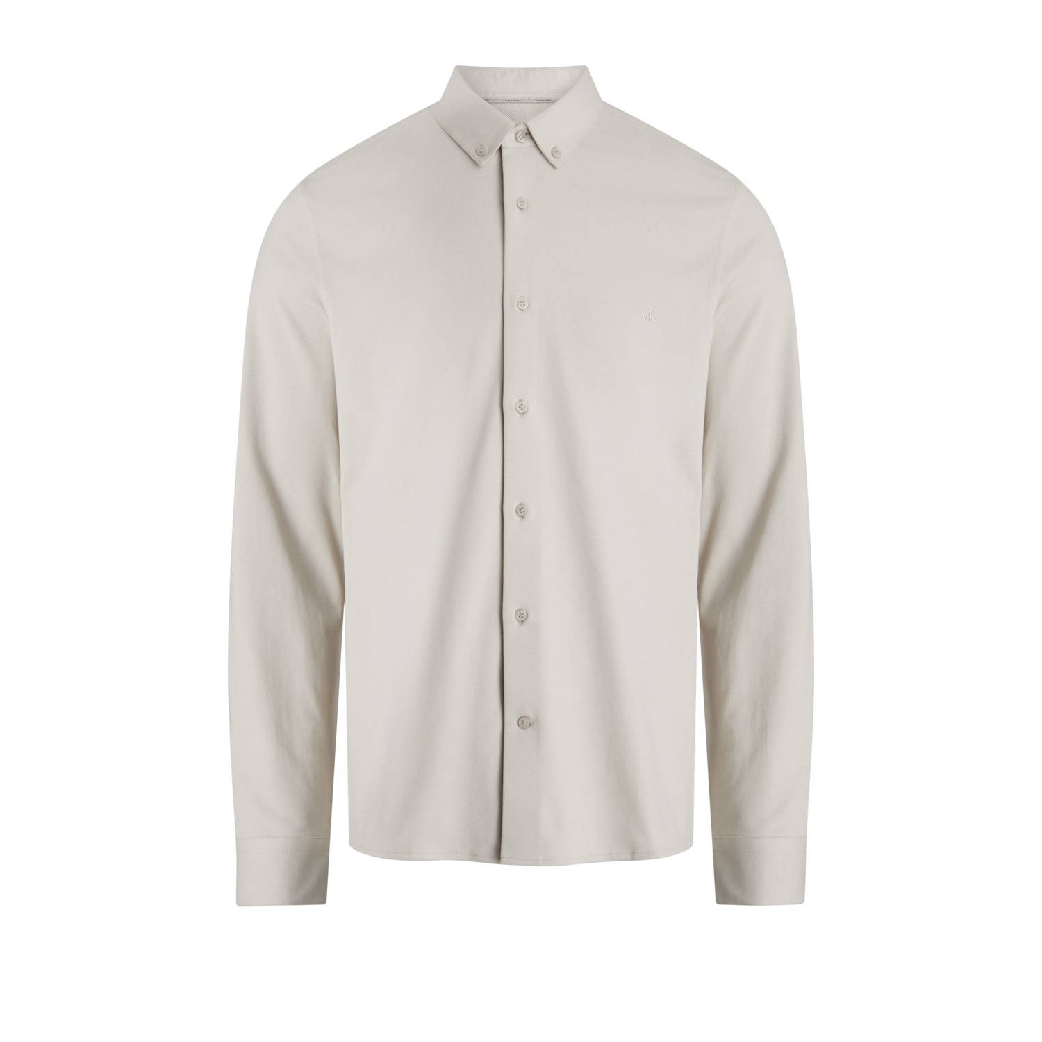 Calvin Klein casual overhemd beige