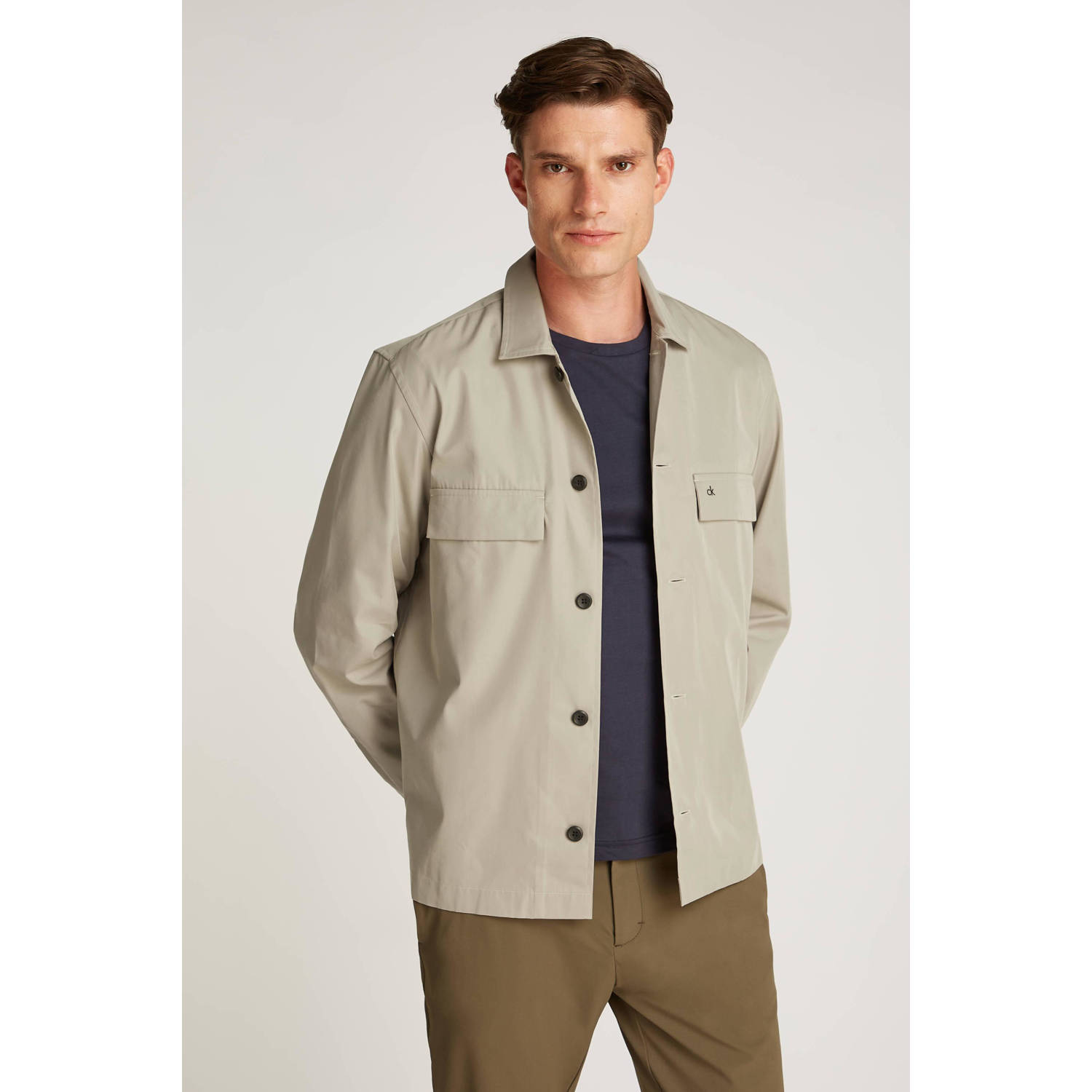 Calvin Klein overshirt beige