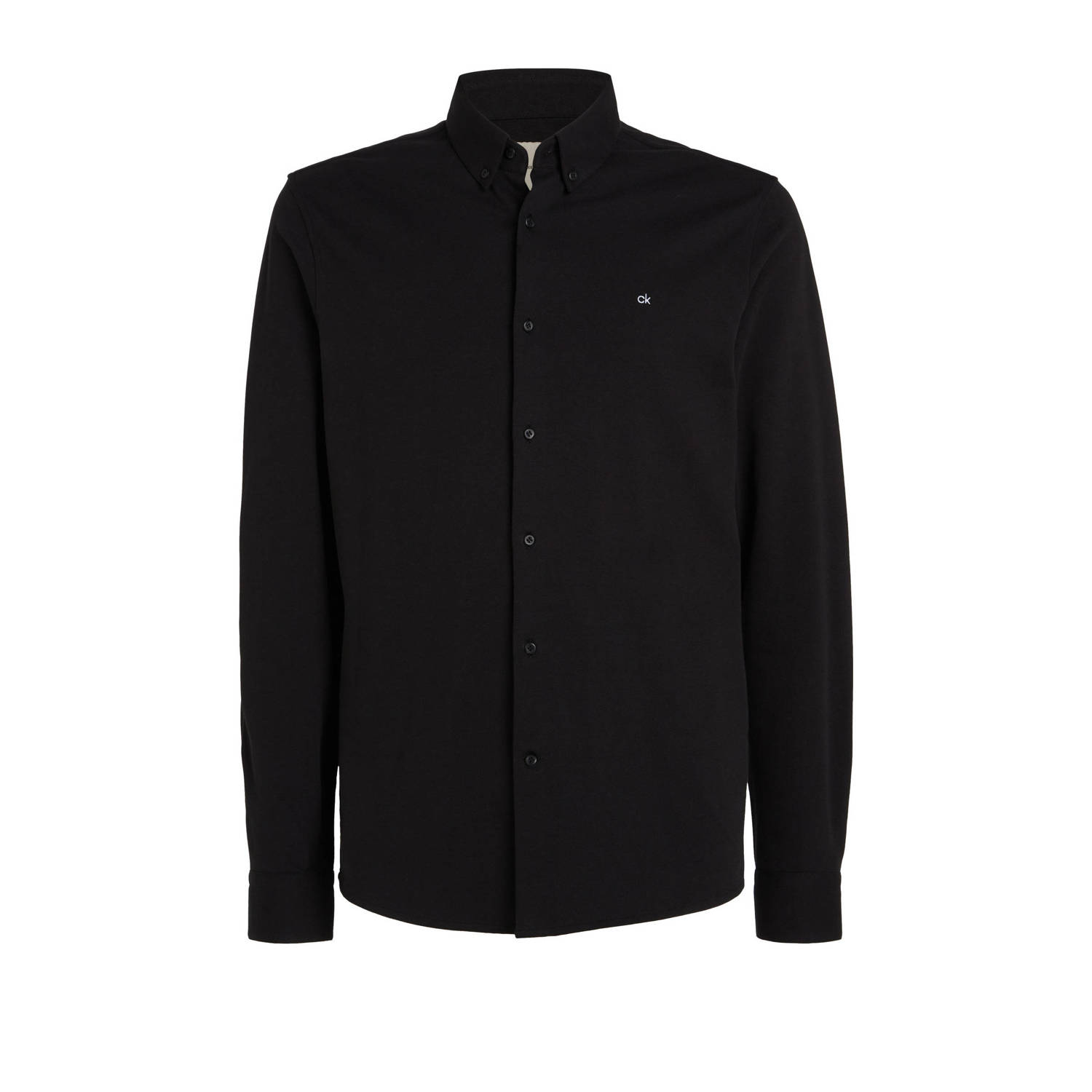 Calvin Klein casual overhemd zwart