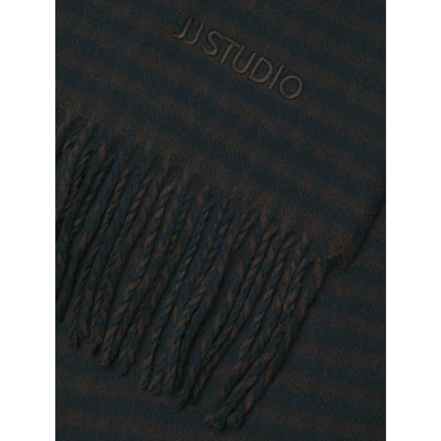 JACK & JONES geruite sjaal JACPLUMP donkerblauw bruin