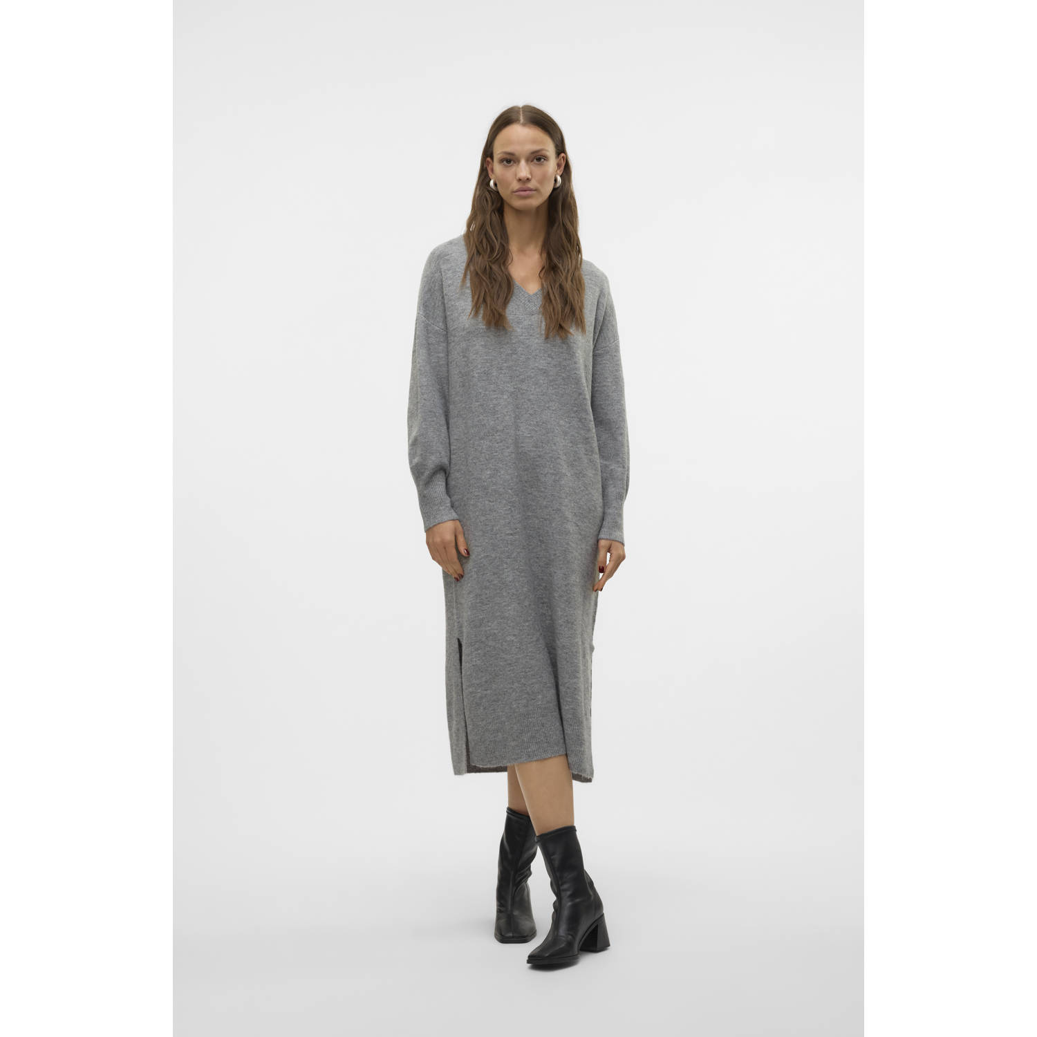 VERO MODA jurk VMJUPITER grijs