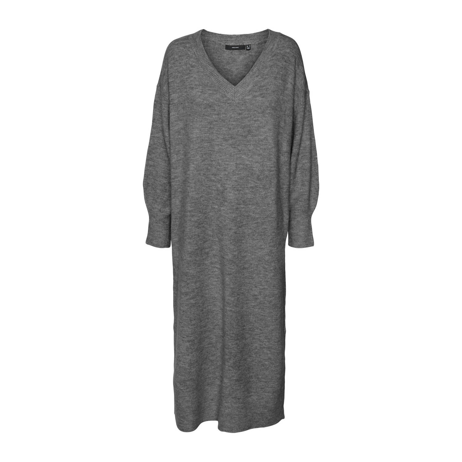 Vero Moda Gebreide jurk VMJUPITER LS V-NECK CALF DRESS BF