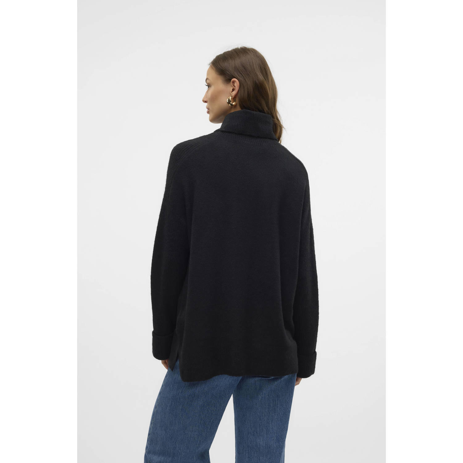 VERO MODA gebreide trui zwart
