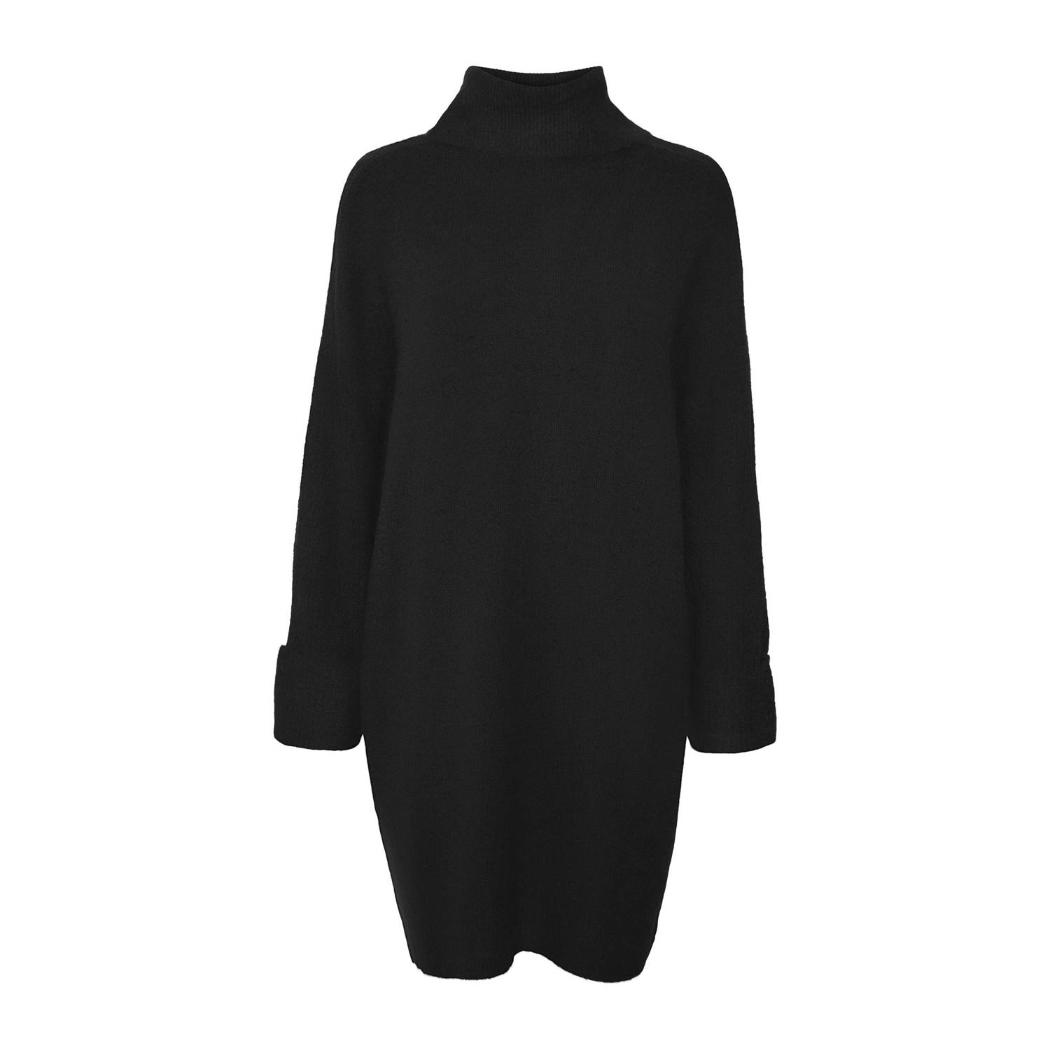 Vero Moda Knielange gebreide jurk met col model 'JUPITER'