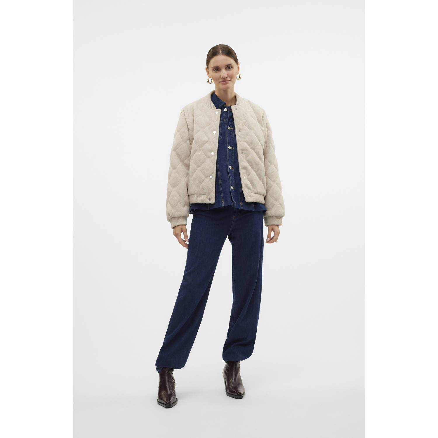 VERO MODA jas VMFORTUNEDORA ecru