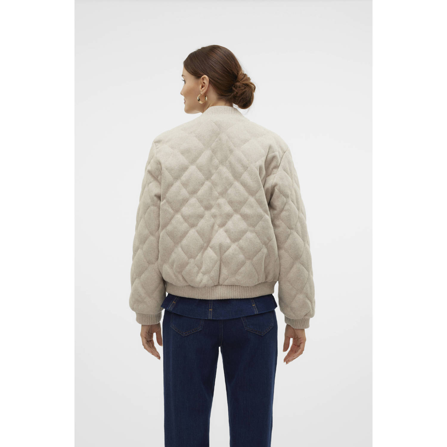 VERO MODA jas VMFORTUNEDORA ecru